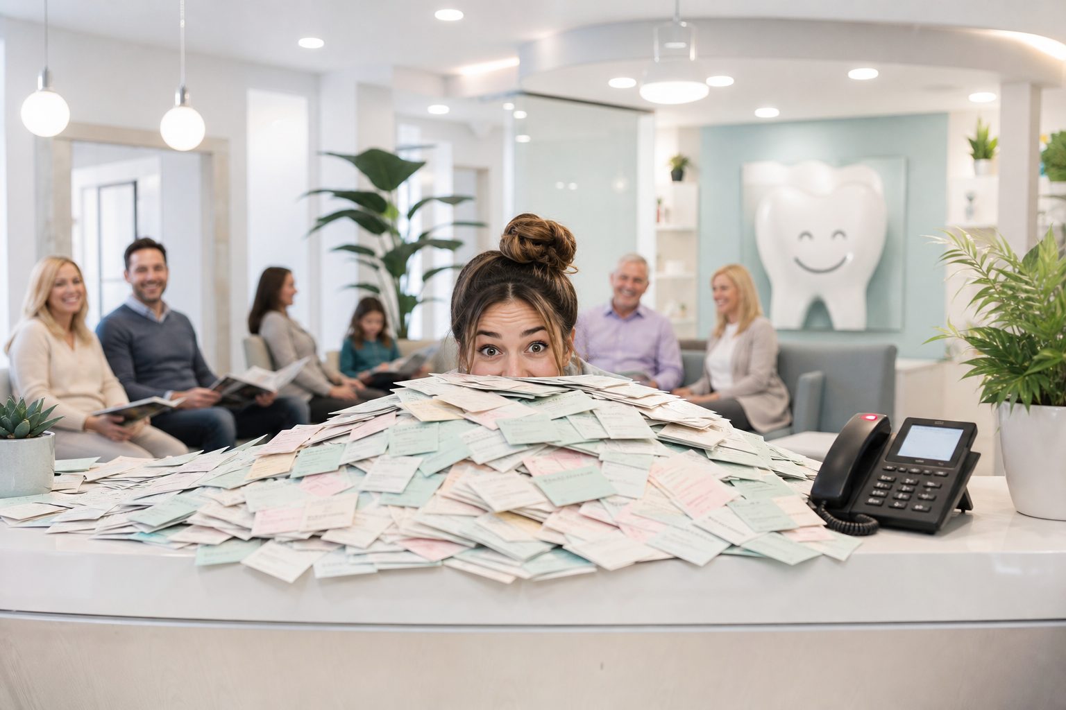 Dental front desk