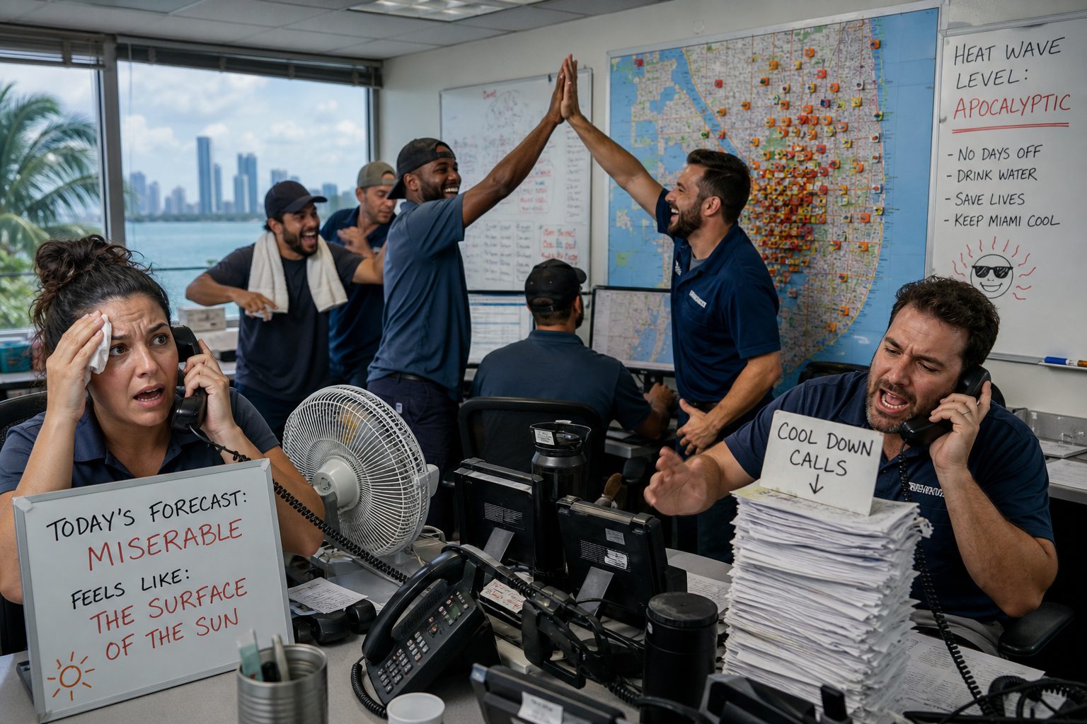 HVAC dispatch